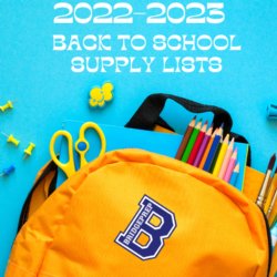 SCHOOL SUPPLY LIST (2022-2023)